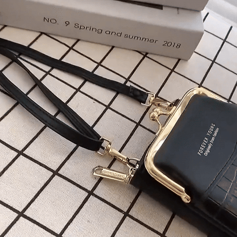 Elegance Croco Shoulder Bag