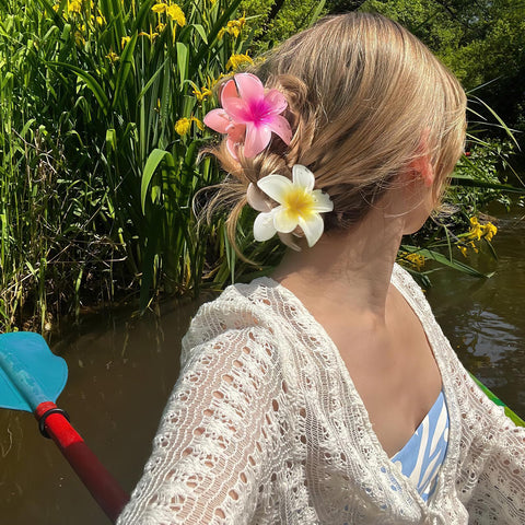 🌸 Flower Hair Clip Claw (pack of 2)