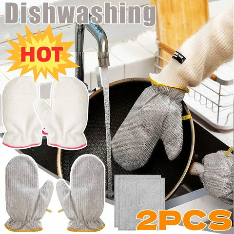 Multipurpose Wire Dishwashing Gloves (Pair)