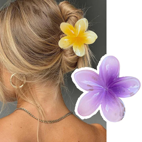 🌸 Flower Hair Clip Claw (pack of 2)