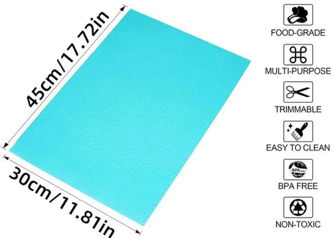 Multipurpose Refrigerator Anti-Slip Mat ( Pack of 4 )