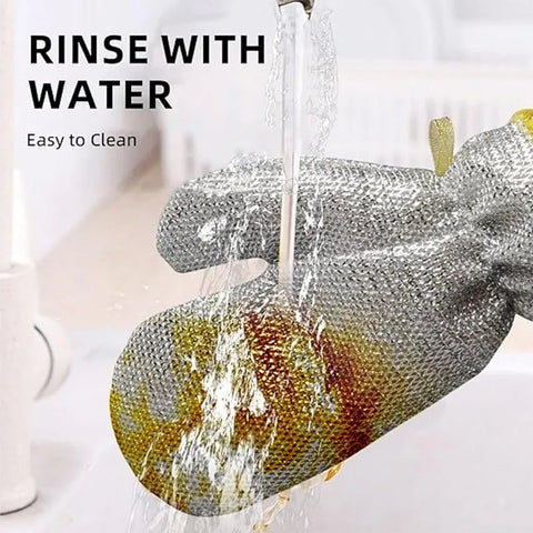 Multipurpose Wire Dishwashing Gloves (Pair)