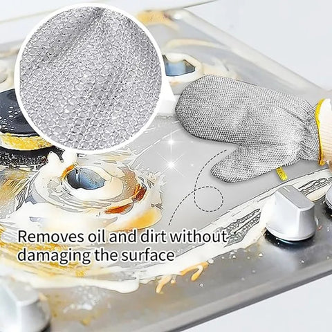Multipurpose Wire Dishwashing Gloves (Pair)