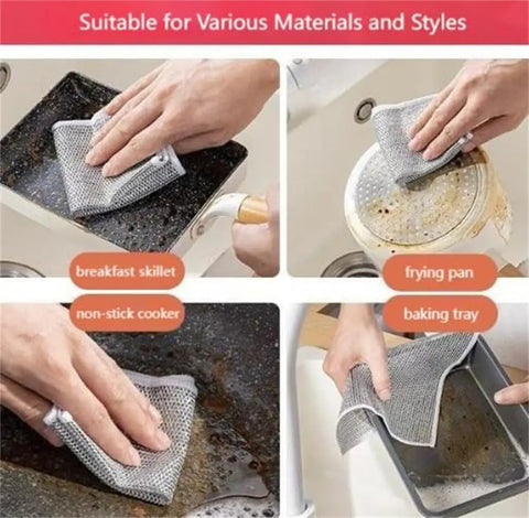 Non-Scratch Wire Dishcloth