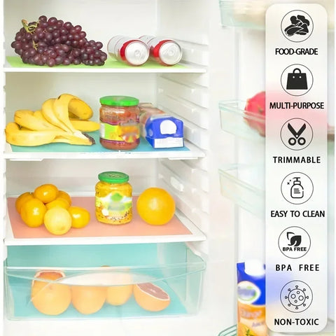 Multipurpose Refrigerator Anti-Slip Mat ( Pack of 4 )