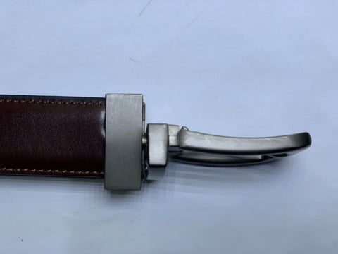 Reversible Leather Belt for Men - Black & Brown