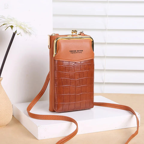 Elegance Croco Shoulder Bag