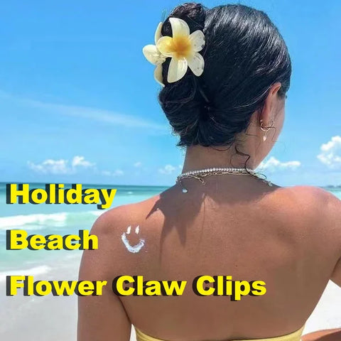🌸 Flower Hair Clip Claw (pack of 2)