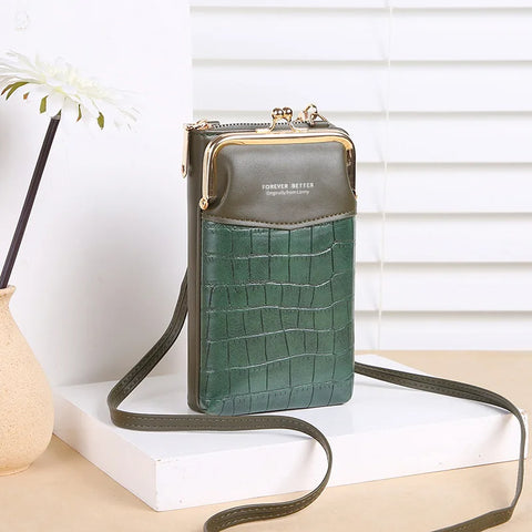 Elegance Croco Shoulder Bag