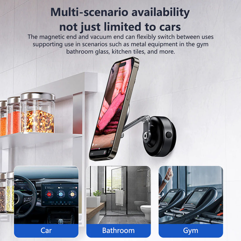 Portable 360° Magnatinc Phone Holder