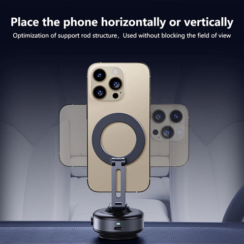 Portable 360° Magnatinc Phone Holder