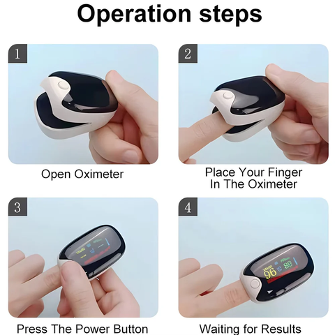 New Medical Portable Finger Pulse Oximeter