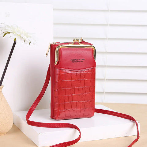 Elegance Croco Shoulder Bag