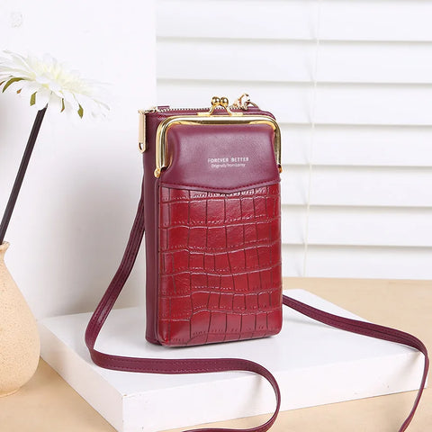 Elegance Croco Shoulder Bag